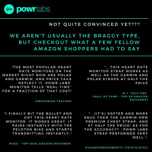 Powrlabs Heart rate Monitor, votre moniteur de fréquence cardiaque