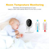 LBtech Video Baby Monitor with Two Cameras, the baby monitor with 4.3'' screen
