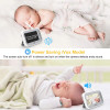 LBtech Video Baby Monitor with Two Cameras, the baby monitor with 4.3'' screen