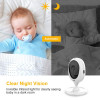 LBtech Video Baby Monitor with Two Cameras, the baby monitor with 4.3'' screen