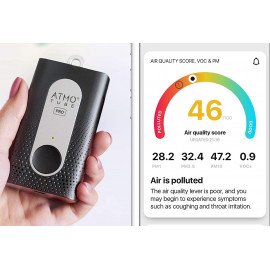 Breathe Cleaner with Atmotube Pro Air Monitor