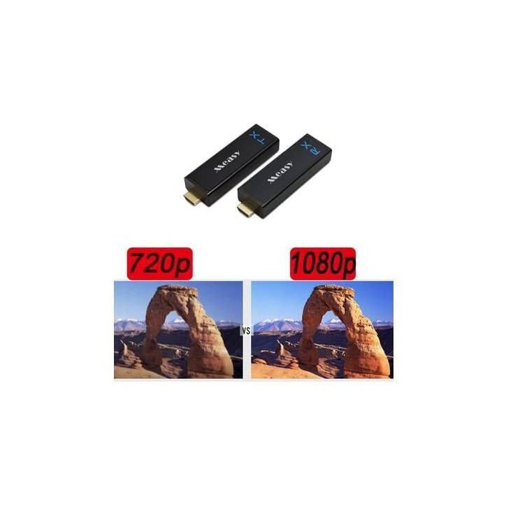 Measy Wireless HDMI Transmitter Receiver Kit: Stream 1080p HD Wirelessly up to 100m! Measy Wireless HDMI Transmitter Receiver Kit: Stream 1080p HD Wirelessly up to 100m!