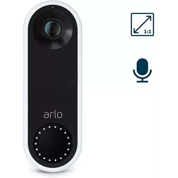 Arlo Sonnette Vidéo Connectée : Sécurité Optimale, Vision Nocturne, Détection Avancée – Ne Manquez Rien !