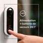 Arlo Sonnette Vidéo Connectée : Sécurité Optimale, Vision Nocturne, Détection Avancée – Ne Manquez Rien !