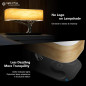 Lampe de Chevet Masdio : Haut-Parleur Bluetooth, Charge Sans Fil, Lumière Ambiante Parfaite