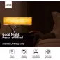 Lampe de Chevet Masdio : Haut-Parleur Bluetooth, Charge Sans Fil, Lumière Ambiante Parfaite