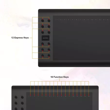 GAOMON M106K: Tablette Graphique Pro - Libérez Votre Créativité Artistique!