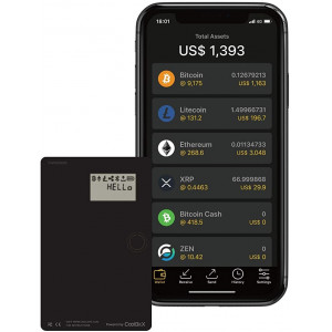 CoolWallet S, le portefeuille de cryptomonnaie