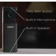 Bosma X1, la caméra avec alarme intégrée