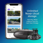 Nexar Pro : Caméra de Voiture Double Vue (Avant & Intérieure) - Sécurité Maximale & Enregistrement Cloud Gratuit!