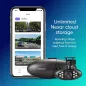 Nexar Pro : Caméra de Voiture Double Vue (Avant & Intérieure) - Sécurité Maximale & Enregistrement Cloud Gratuit!