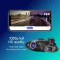 Nexar Pro : Caméra de Voiture Double Vue (Avant & Intérieure) - Sécurité Maximale & Enregistrement Cloud Gratuit!