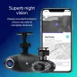 Nexar Pro : Caméra de Voiture Double Vue (Avant & Intérieure) - Sécurité Maximale & Enregistrement Cloud Gratuit!