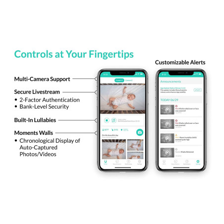 CuboAi Plus : Moniteur Bébé Intelligent avec IA - Sécurité et Tranquillité dEsprit