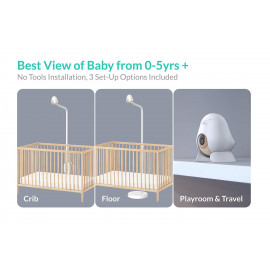 CuboAi Plus: Advanced Smart Baby Monitor for Safety