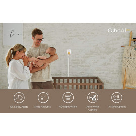 CuboAi Plus: Advanced Smart Baby Monitor for Safety