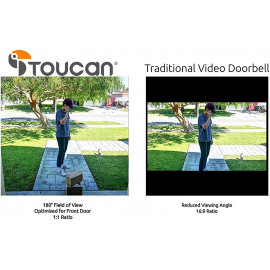 TOUCAN Wireless Doorbell: Secure Your Home, Subscription-Free