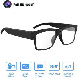 Lunettes Caméra 1080P HD - Enregistrement Discret et de Haute Qualité