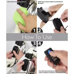 Alarme Vélo Antivol Fosmon 113dB: Sécurité Maximale & Télécommande - Protégez Votre Vélo!