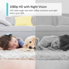 Kasa Smart Indoor Camera -Night Vision,Motion Detection, Alexa Support