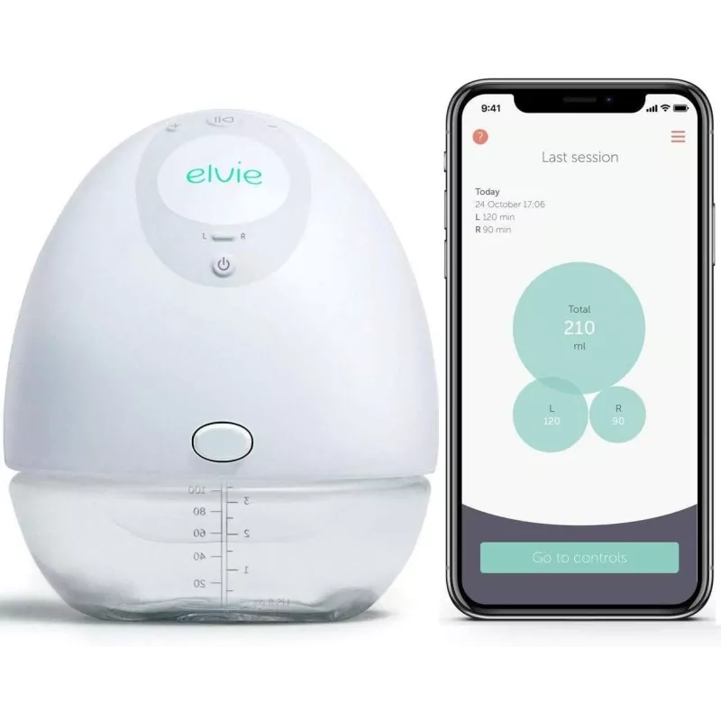 Elvie Pump, le tire-lait connecté