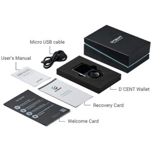 D'CENT, le portefeuille biométrique