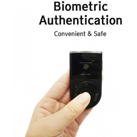 D'CENT, the biometric portfolio