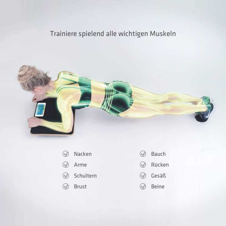 Plankpad Studio: Interactive Core Trainer & Balance Board with Fun Fitness App - Full Body Workout! Plankpad Studio: Interactive Core Trainer & Balance Board with Fun Fitness App - Full Body Workout!