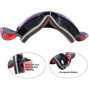 OhO Ski, les lunettes sportive 4k