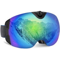 OhO 4K WiFi Camera Ski Goggles: Capture & Stream Live