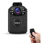 BOBLOV KJ21 Pro: Mini Caméra Corporelle HD 1296P avec Télécommande et Vision Nocturne - Autonomie 10h
