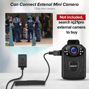 Boblov KJ21 Pro, the body wearable camera
