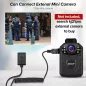 BOBLOV KJ21 Pro: Mini Caméra Corporelle HD 1296P avec Télécommande et Vision Nocturne - Autonomie 10h