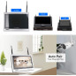 Système de Surveillance Sans Fil EVERSECU 2K 3MP avec Écran 12 – Sécurité Maximale, Installation Facile!