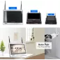 Système de Surveillance Sans Fil EVERSECU 2K 3MP avec Écran 12 – Sécurité Maximale, Installation Facile!