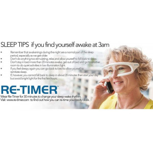 Re-Timer, glasses to sleep better