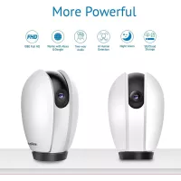 LaView Caméra WiFi 1080P HD (Pack de 2) : Sécurité Intérieure Totale + Audio Bidirectionnel & SD 32GB Gratuites!