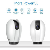 LaView Caméra WiFi 1080P HD (Pack de 2) : Sécurité Intérieure Totale + Audio Bidirectionnel & SD 32GB Gratuites!