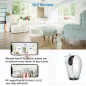 LaView Caméra WiFi 1080P HD (Pack de 2) : Sécurité Intérieure Totale + Audio Bidirectionnel & SD 32GB Gratuites!