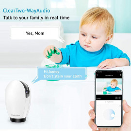 LaView Wi-Fi Security Camera - 24/7 Home Monitoring