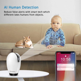 LaView Wi-Fi Security Camera - 24/7 Home Monitoring