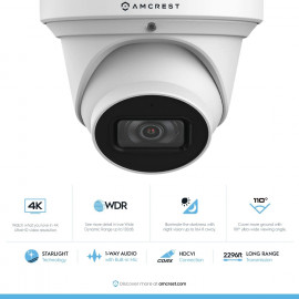 Amcrest 4K Security Camera - Superior Outdoor Surveillance