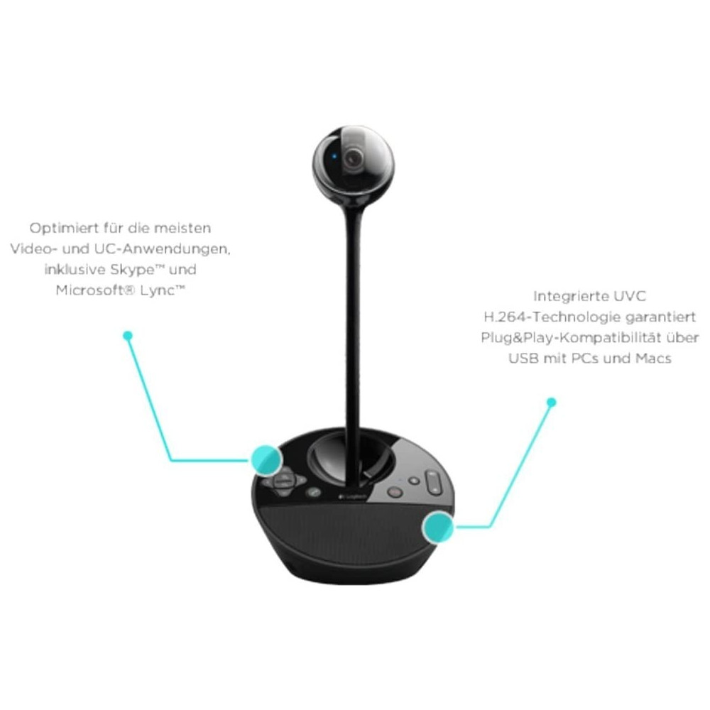 Logitech BCC950: HD Video Conferencing for Small Groups