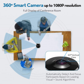 COOLPO 4K AI Conference Camera: Crystal-Clear Meetings