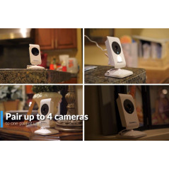 Babysense Moniteur Bébé Vidéo HD : Vision Nocturne, Audio Bidirectionnel & Température