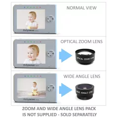 Babysense Video Baby Monitor, le moniteur à écran 3.5''