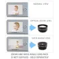 Babysense Moniteur Bébé Vidéo HD : Vision Nocturne, Audio Bidirectionnel & Température