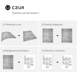 CZUR ET16 Plus Document Scanner - Fast, Smart OCR Technology