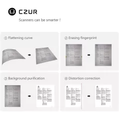 CZUR ET16 Plus, le scanner à balayage suspendu