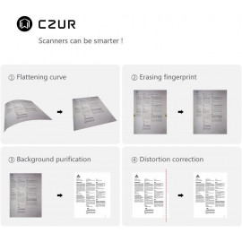 Scanner de documents CZUR ET16 Plus - OCR rapide et intelligent